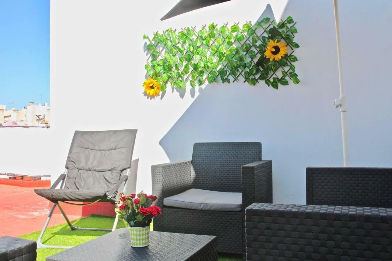 Duplex Terraza Del Falla Cádiz Kültér fotó